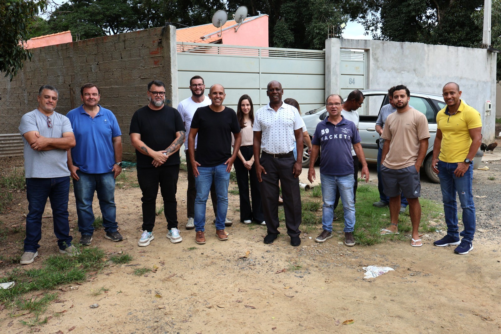 Vice-presidente Odésio visita bairro São Domingos para atender demandas dos moradores