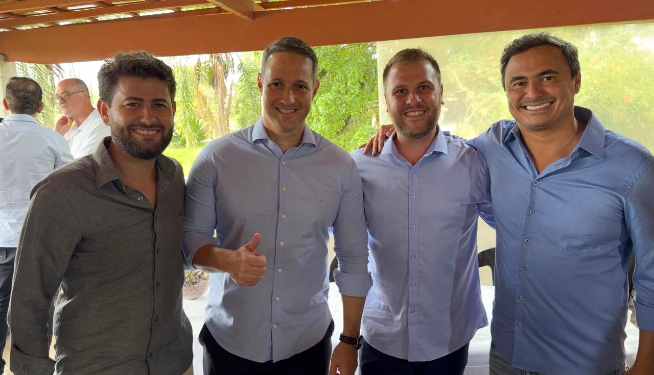 Vereadores Thiago e Sandro se reúnem com deputados Derrite e Maurício Neves em busca de recursos para Capivari