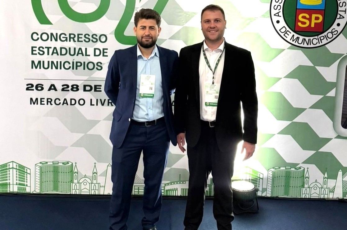 Vereadores Thiago Braggion e Sandro Modas participam do 67º Congresso Estadual de Municípios