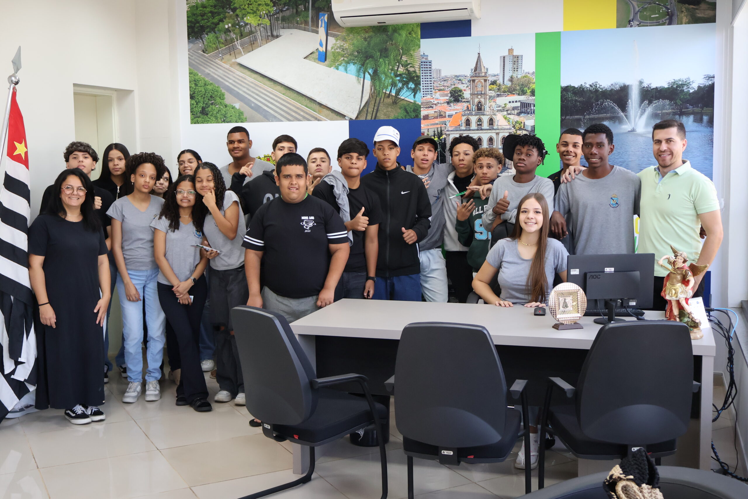 Escola Waldemar Thomazine participa do Projeto Vereador do Futuro