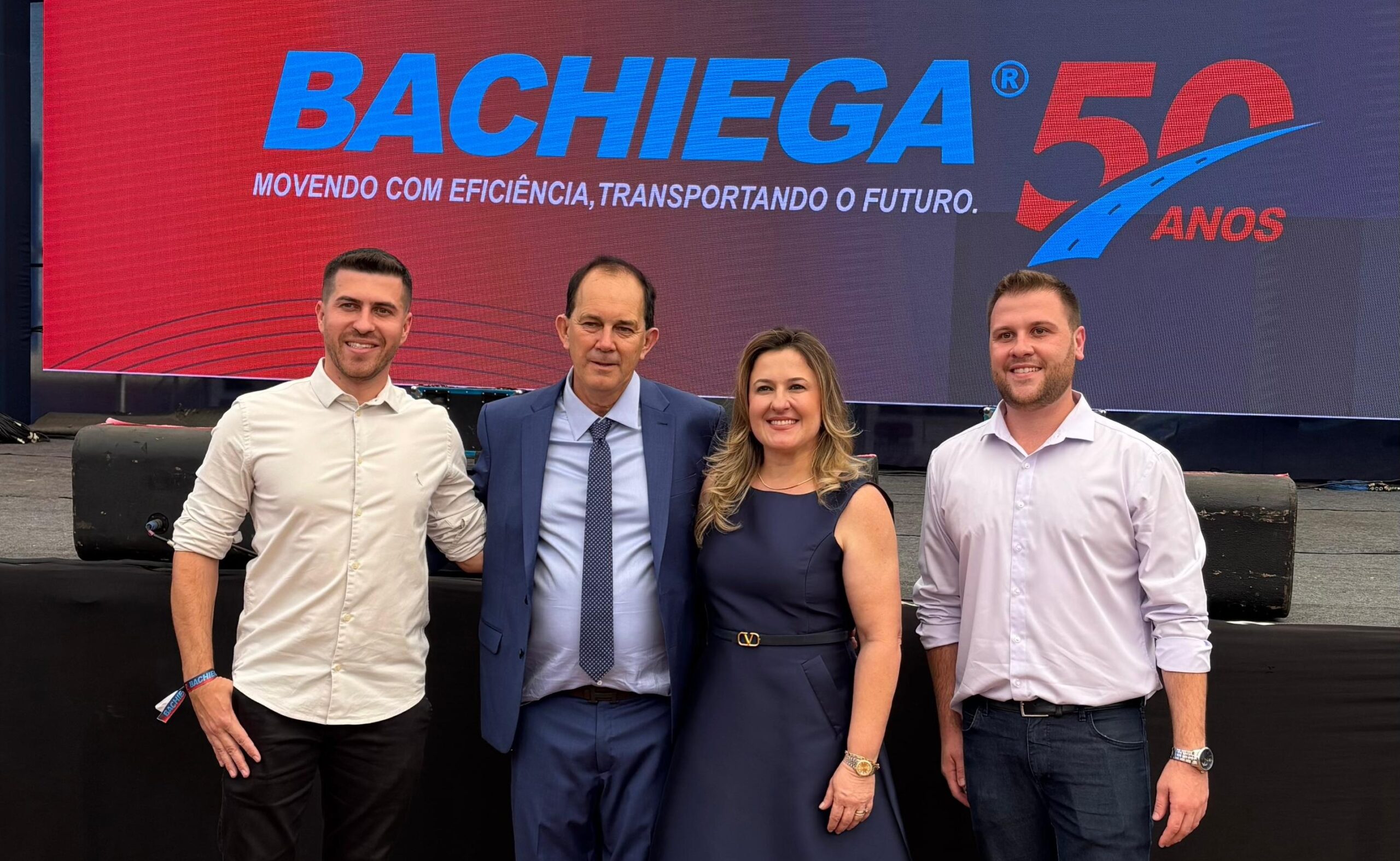 Vereador Thiago Braggion prestigia comemoração dos 50 anos da Carrocerias Bachiega, em Rafard