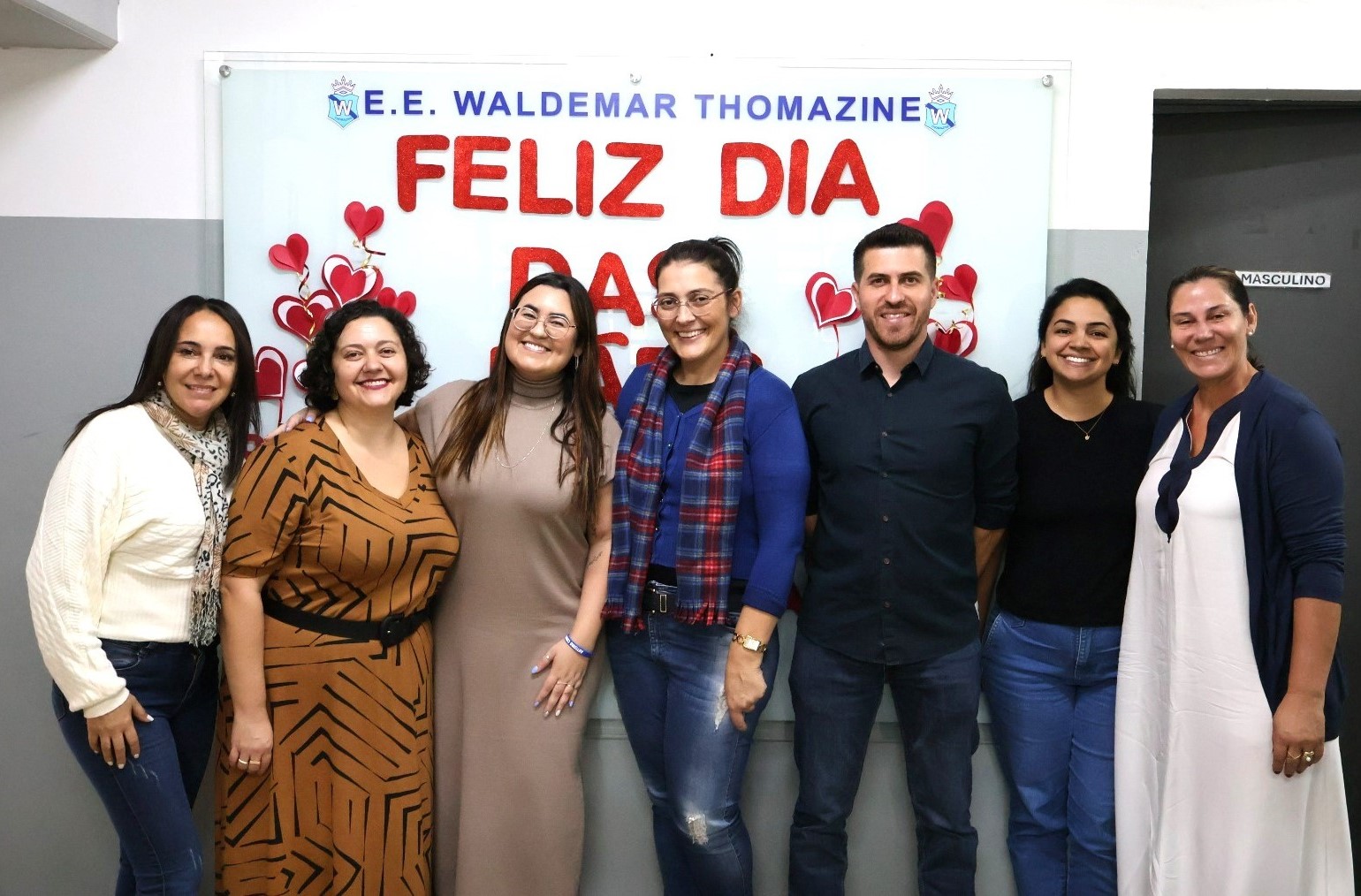 Presidente da Câmara, Rafael Massouh, visita a EE Waldemar Thomazine