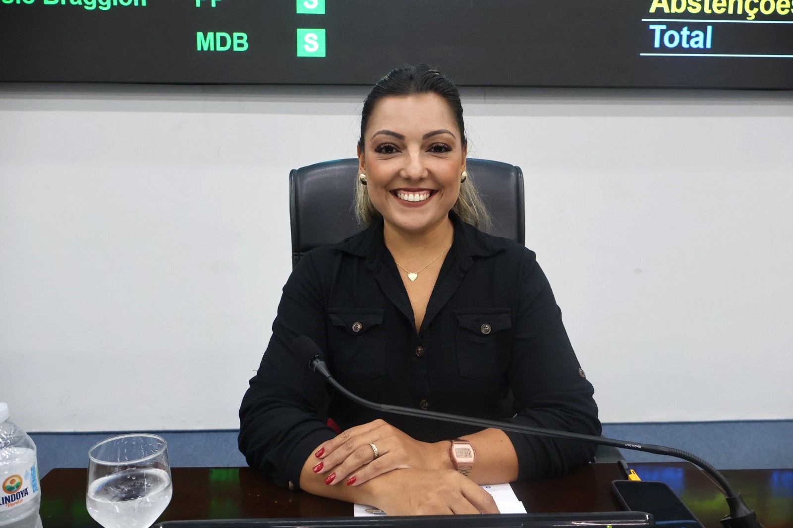 15ª Sessão Ordinária da Câmara de Capivari foi totalmente conduzida por uma mulher