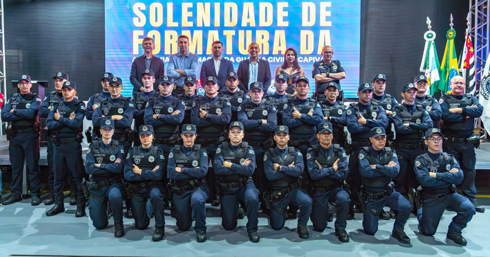 Câmara Municipal de Capivari prestigia formatura da Turma 01/2024 da Guarda Civil