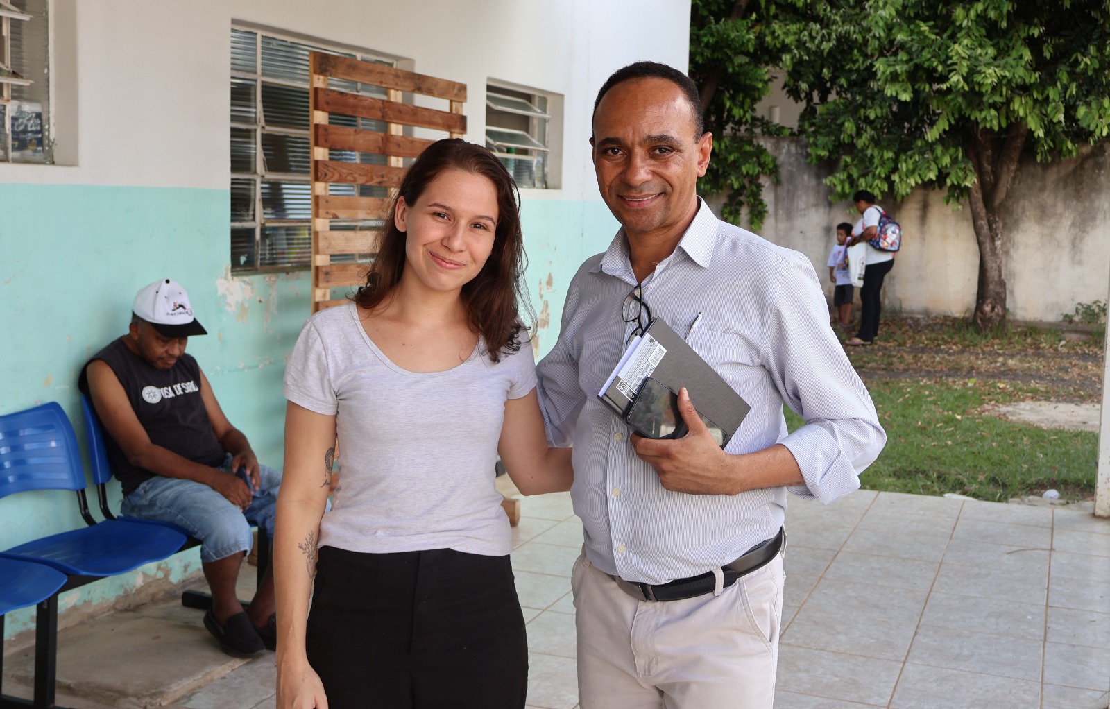 Vereador Nelson Soares realiza visitas no Castelani