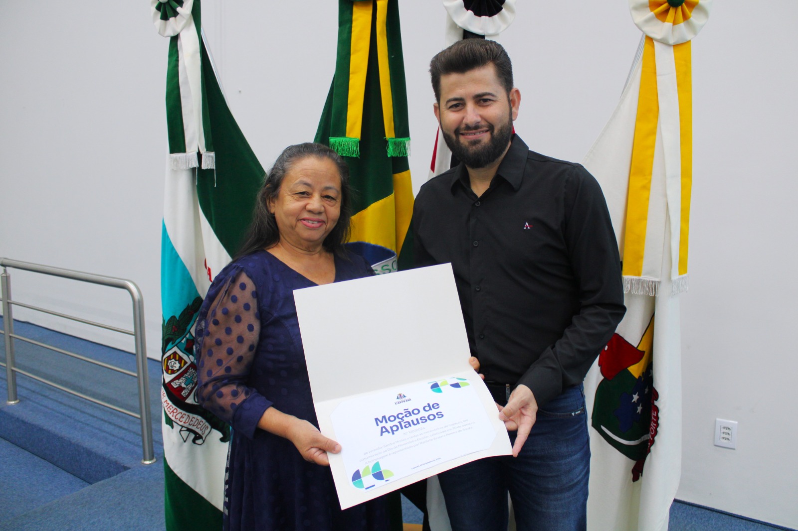 Vereador Sandro Modas homenageia merendeiras da Rede Pública Municipal