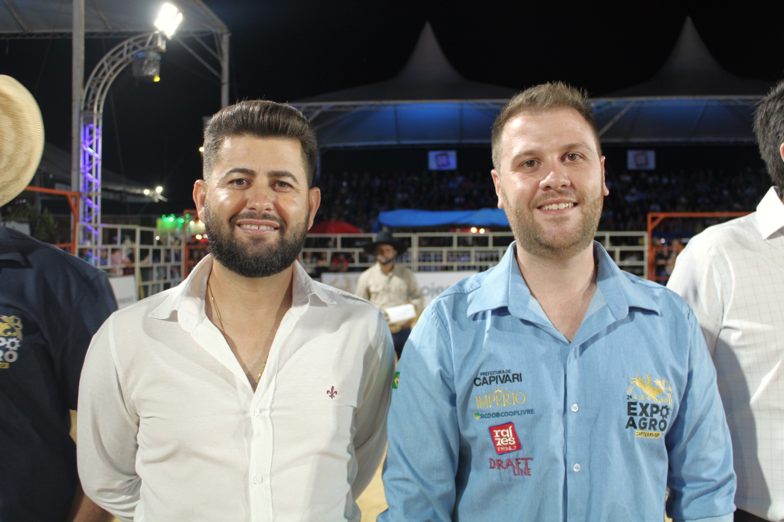 Vereadores Thiago Braggion e Sandro Modas prestigiam a Expoagro Capivari 2024
