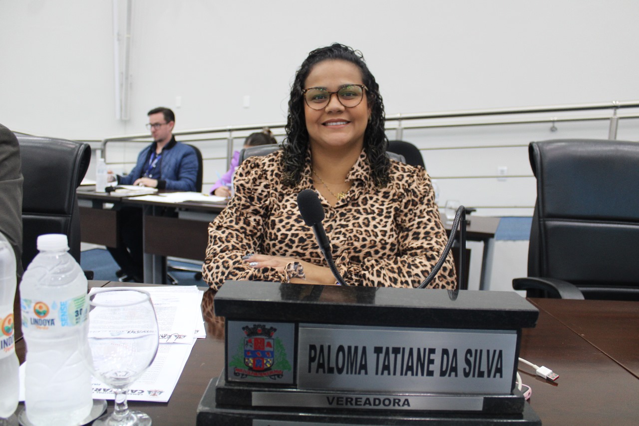 Paloma Tatiane propõe programa de distribuição de cadeiras de rodas e órteses