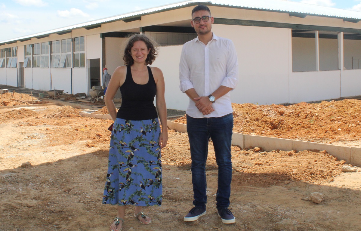 José Pacheco visita obras da nova unidade do IFSP - Campus Capivari