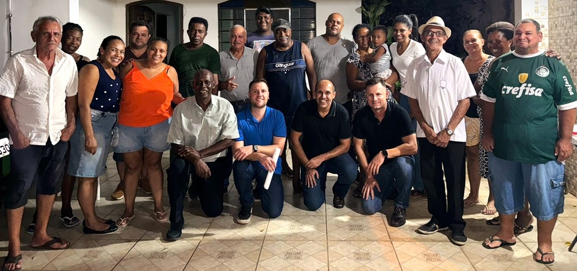 Presidente da Câmara Thiago e vereador Odésio anunciam novo espaço de lazer no bairro Santo Antônio