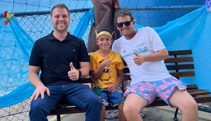 Presidente Thiago Braggion marca presença na festa de encerramento da Escola Ana Ap. Rufino Dias