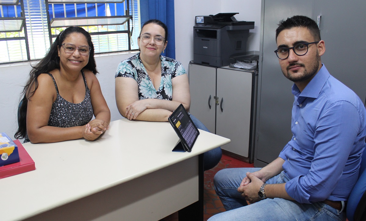 Vereador José Eduardo Pacheco visita a EM Professora Maria Rosa Lembo Duarte