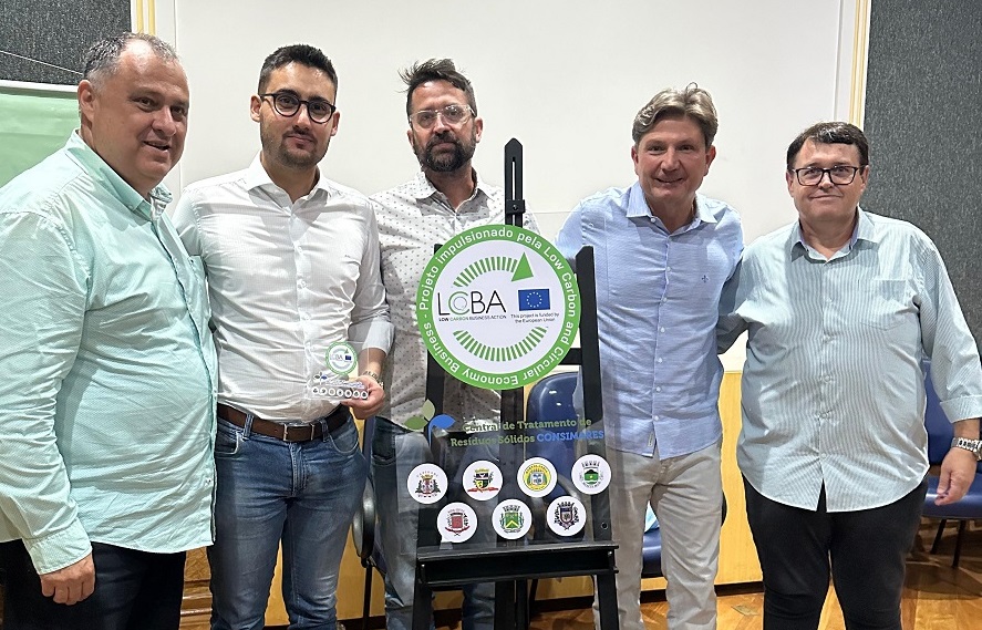 Vereador José Eduardo Pacheco parabeniza projeto CONSIMARES pelo recebimento do certificado
