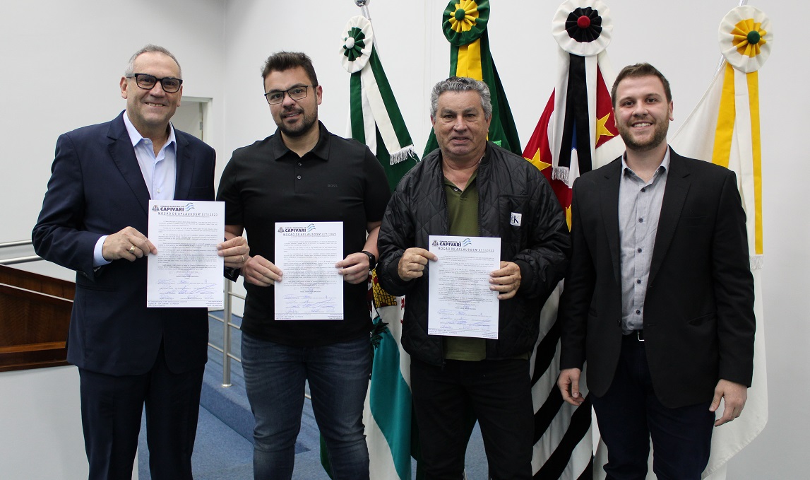 Capivariano Futebol Clube é homenageado na Câmara Municipal de Capivari