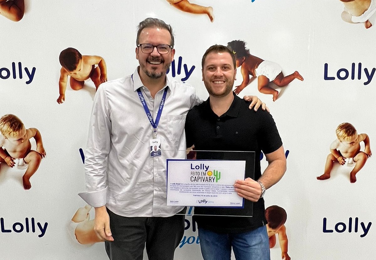 Presidente Thiago Braggion visita planta da Lolly em Capivari