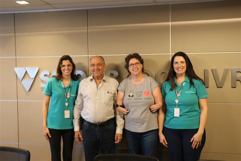 Vereadora Sele Rosada visita Sicoob Cooplivre e Mosb
