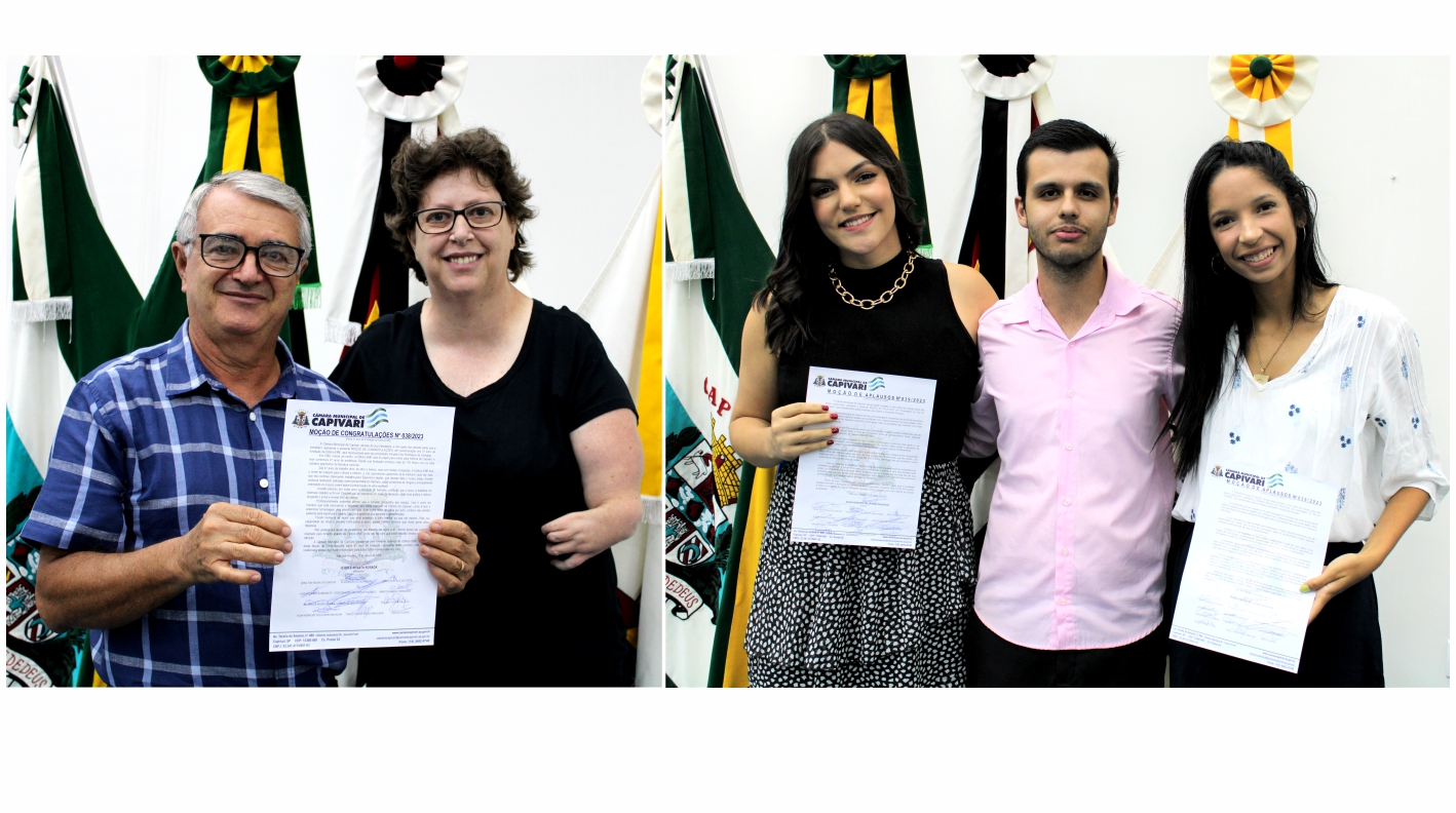 Editora EME e jornalistas Júlia Ribeiro e Samanta Ponciano são homenageadas na Câmara Municipal de Capivari