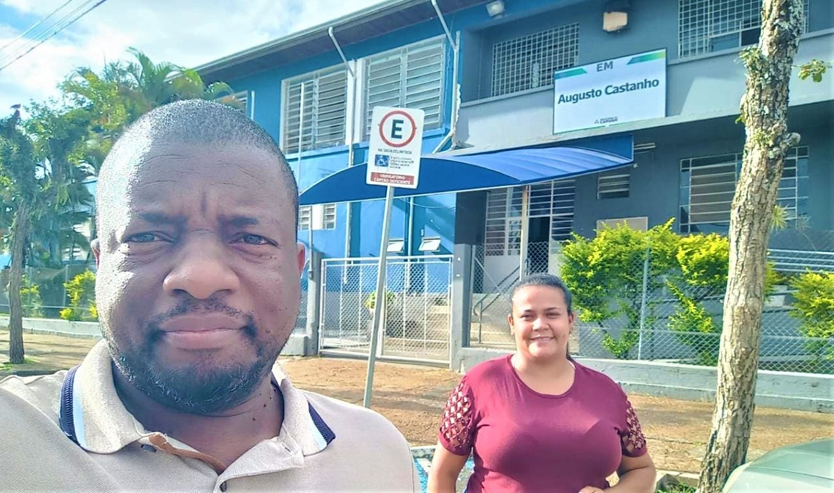 <strong>Vereadores Denilton e Paloma vistoriam escola Augusto Castanho após denúncia sobre adiamento do retorno às aulas</strong>