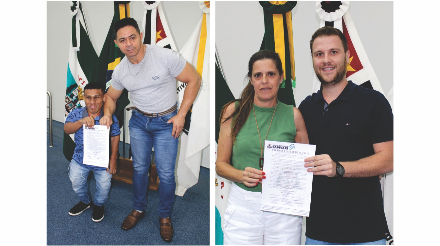 <strong>Vereadores Marquinho Mineiro e Thiago Braggion homenageiam Dyesson Henrique e equipe do CCZ de Capivari</strong>