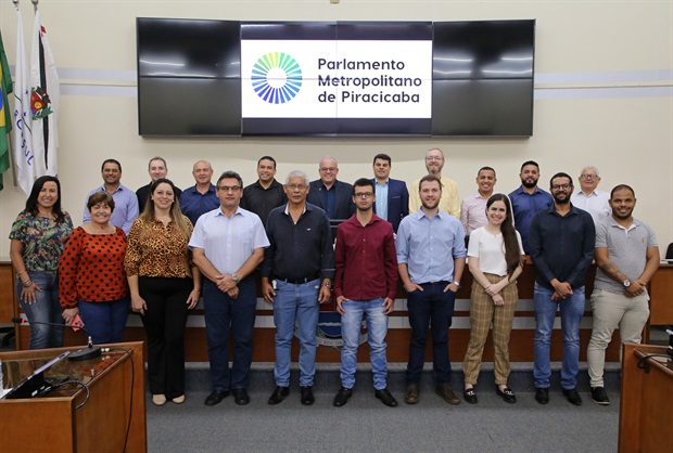 Vereadores Ruan Henrique e Thiago Braggion participam de reunião do Parlamento Metropolitano de Piracicaba