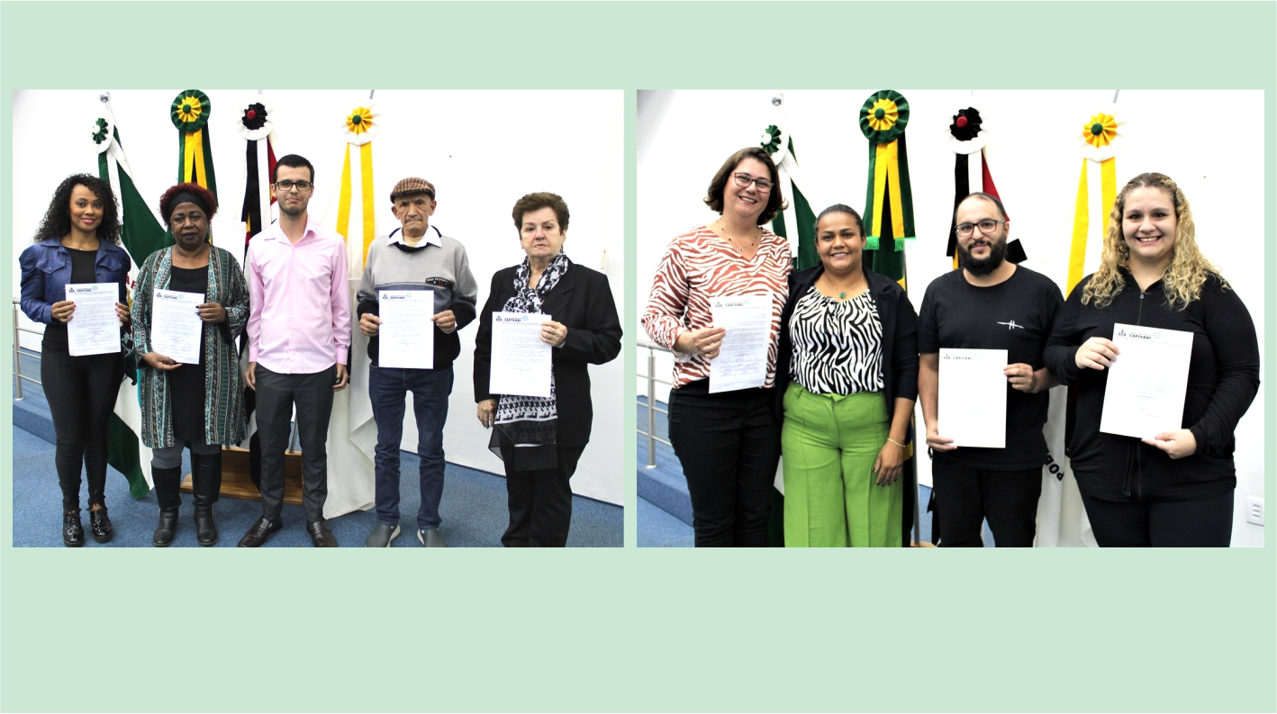 Câmara de Capivari presta homenagem para membros da Terceira Idade, cuidadores, professores acompanhantes e professores de AEE