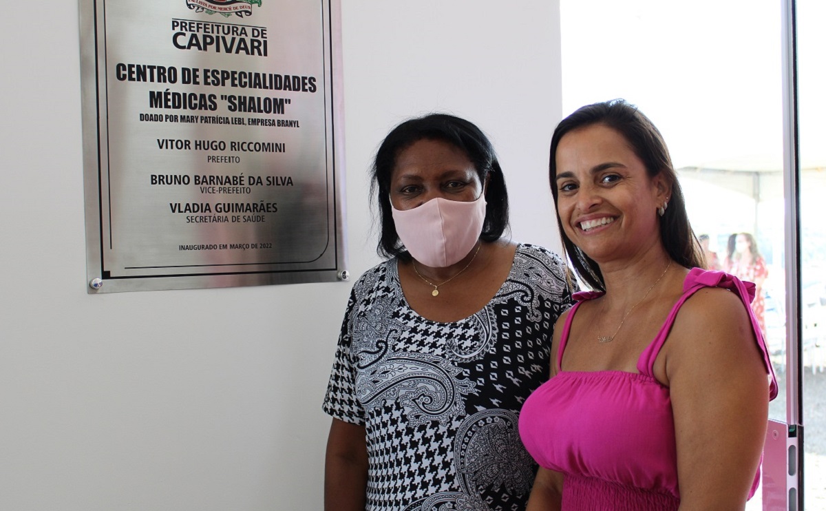 Vereadora Inês acompanha início dos atendimentos no Centro de Especialidades “Shalom”