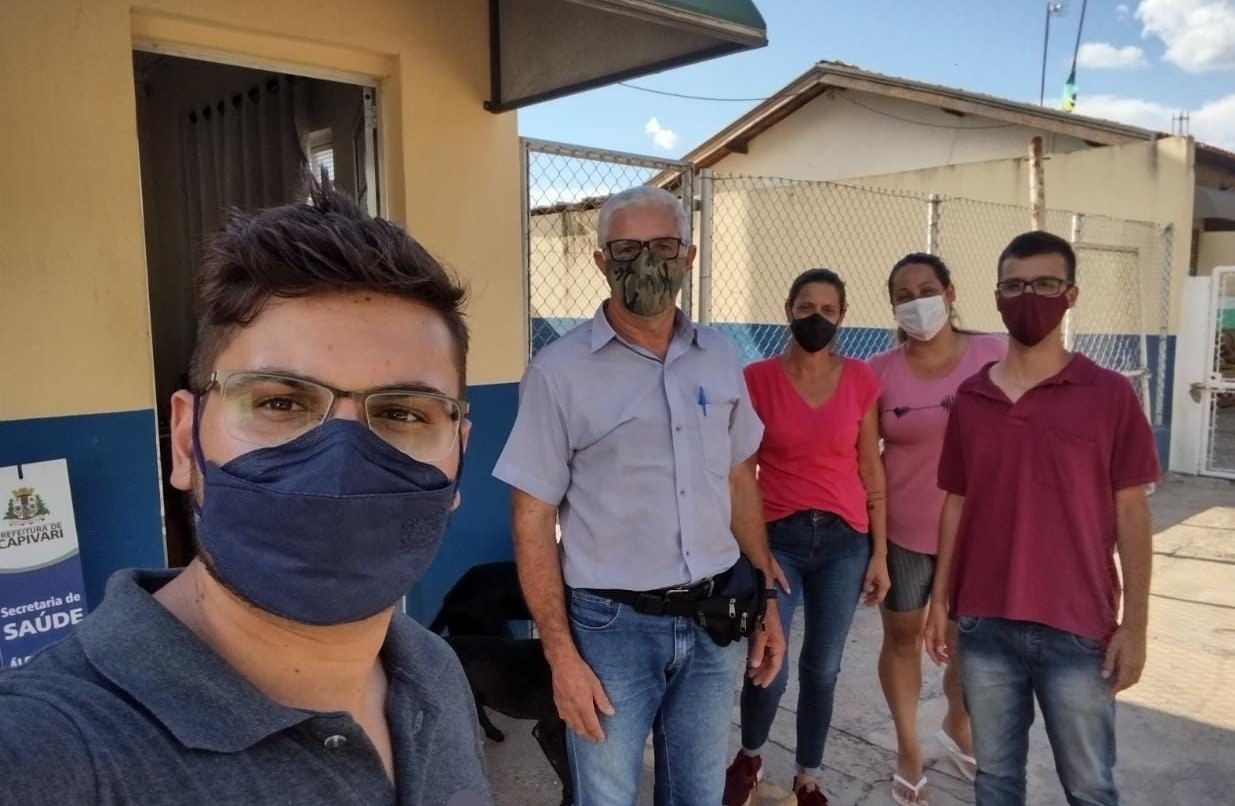 Vereadores Ruan Henrique e Vinícius Scarso fiscalizam o CCZ