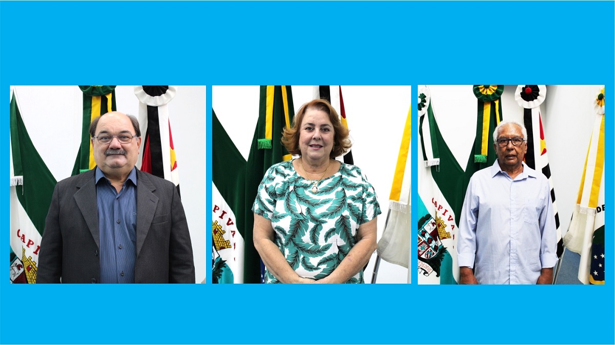 Ademar Kerche, Mariângela Stênico e Perrela recebem Títulos da Câmara de Capivari na próxima sexta-feira