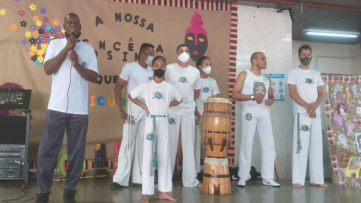 Vereador Odésio participa de evento em comemoração ao Dia da Consciência Negra na Escola Padre Fabiano