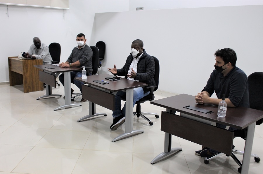 Vereadores Participam De Reunião Com Secretário De Juventude, Esporte E Lazer, Amarildo Júnior